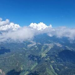 Flugwegposition um 13:33:41: Aufgenommen in der Nähe von Tragöß-Sankt Katharein, Österreich in 2787 Meter